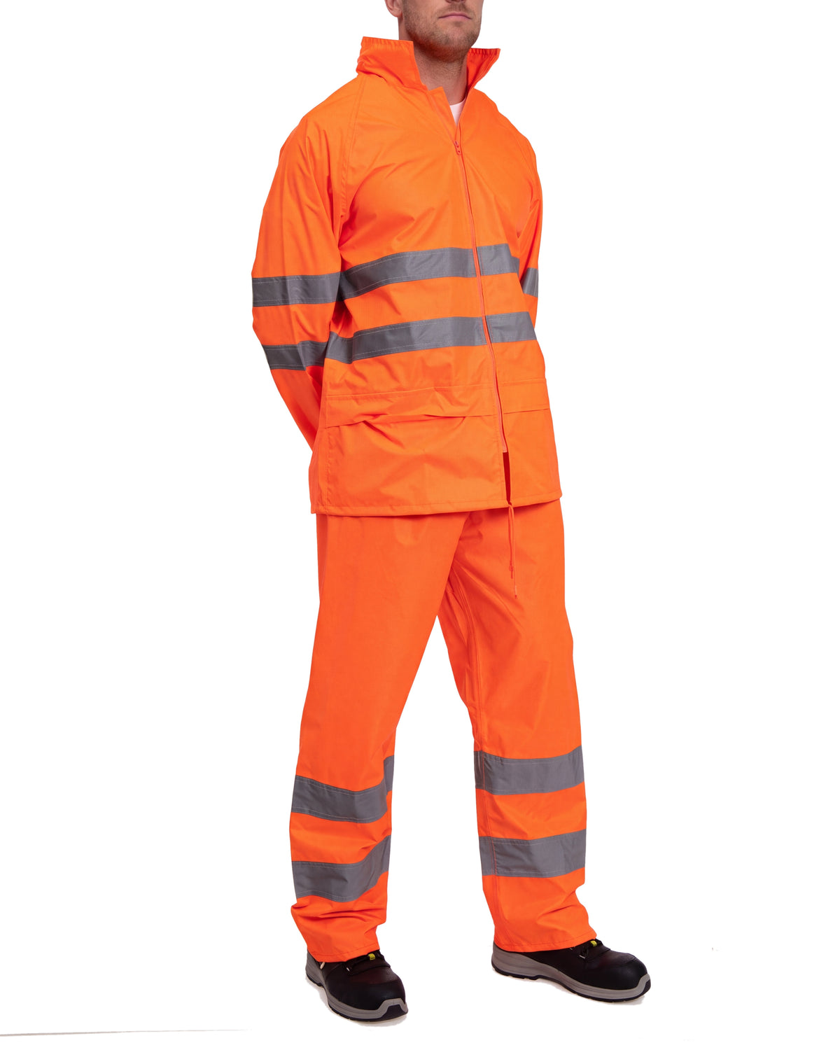 Herren Regenanzug EN ISO 20471 Klasse 3 HI-VI Rainset