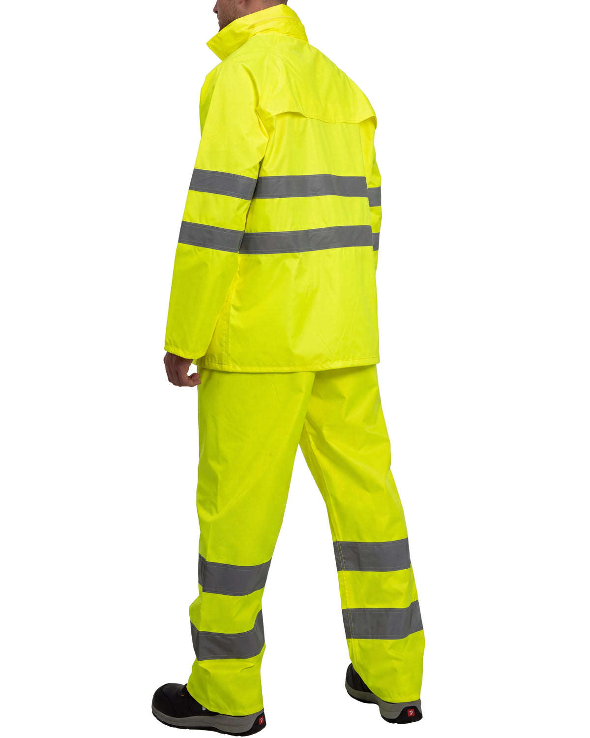 Herren Regenanzug EN ISO 20471 Klasse 3 HI-VI Rainset