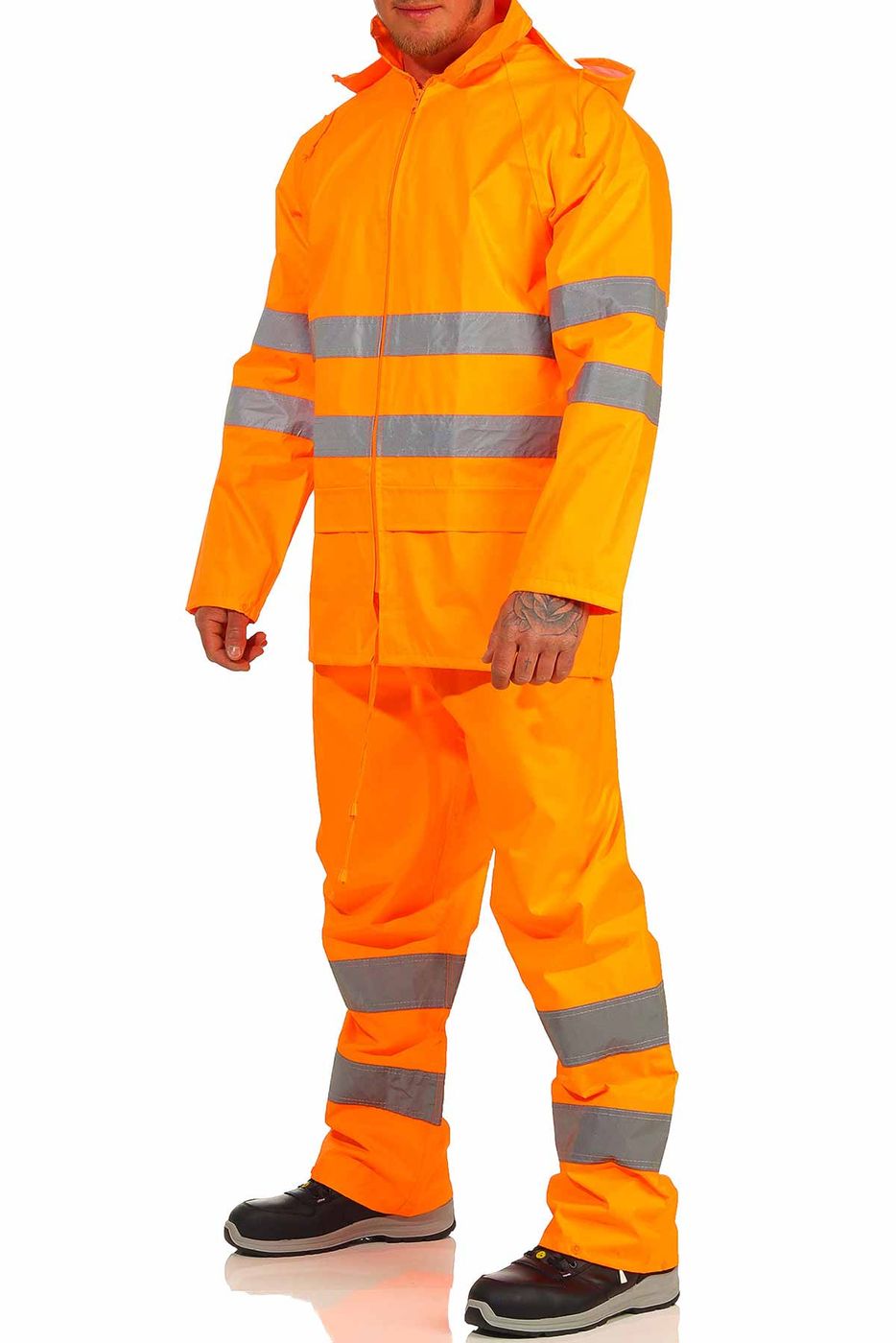 Unisex Regenanzug EN ISO Klasse 3