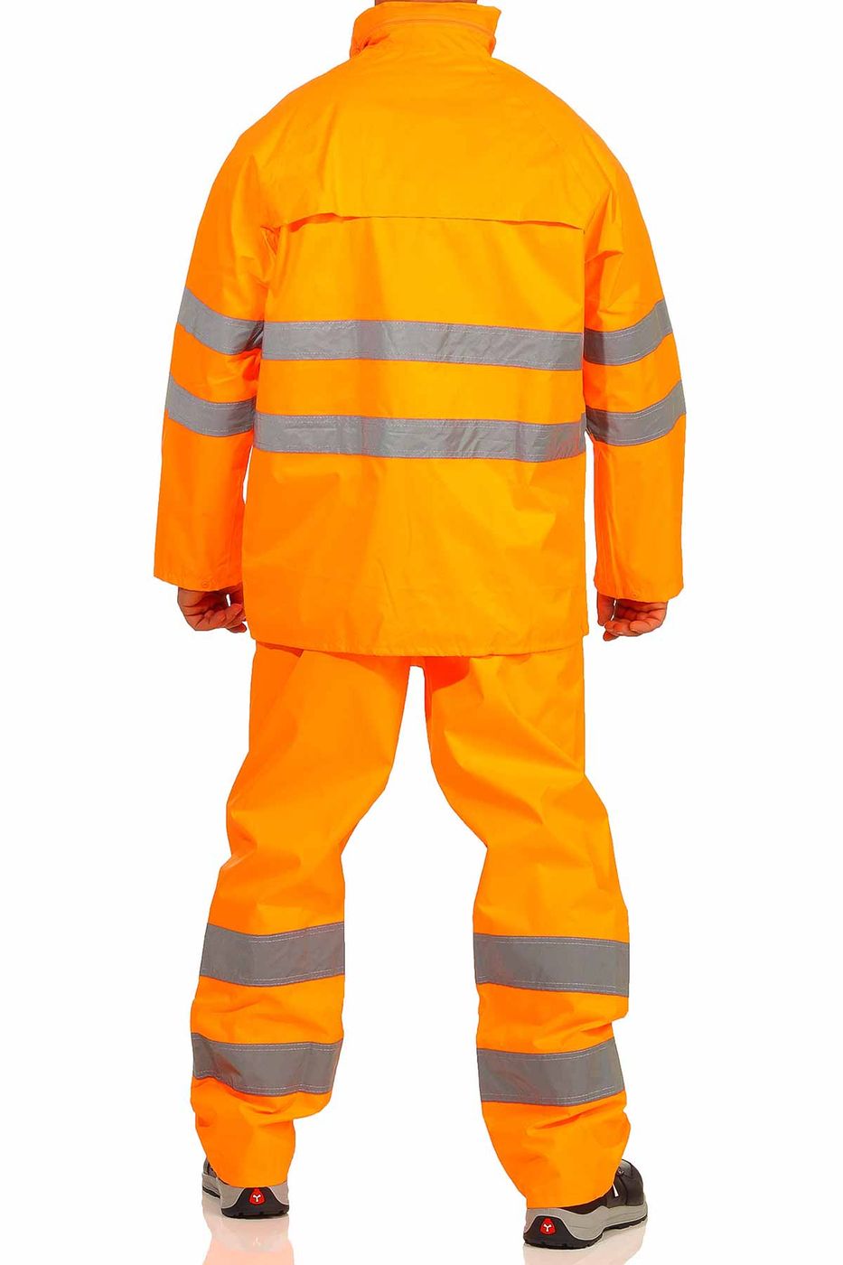 Herren Regenschutzkleidung Orange