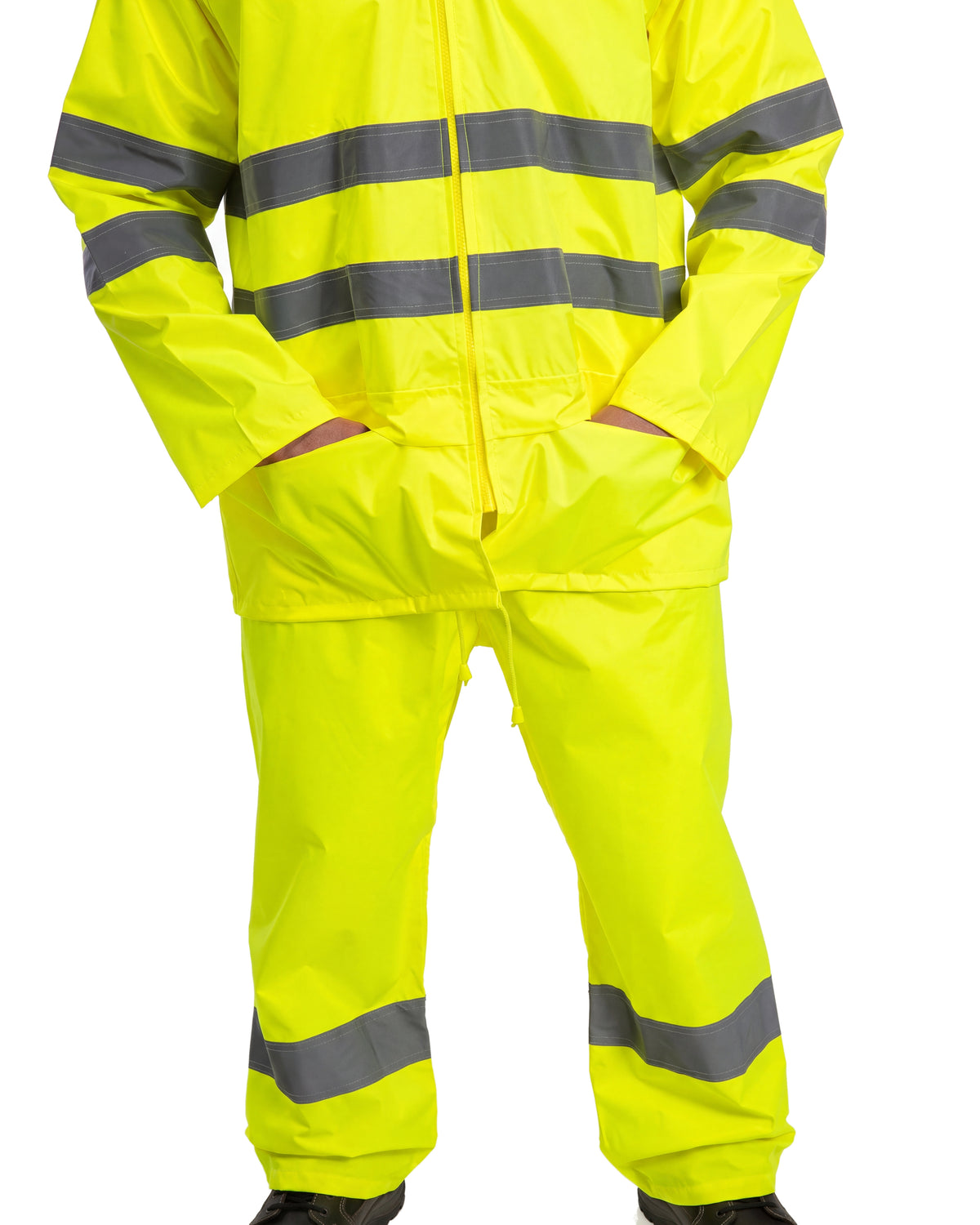 Herren Regenanzug EN ISO 20471 Klasse 3 HI-VI Rainset