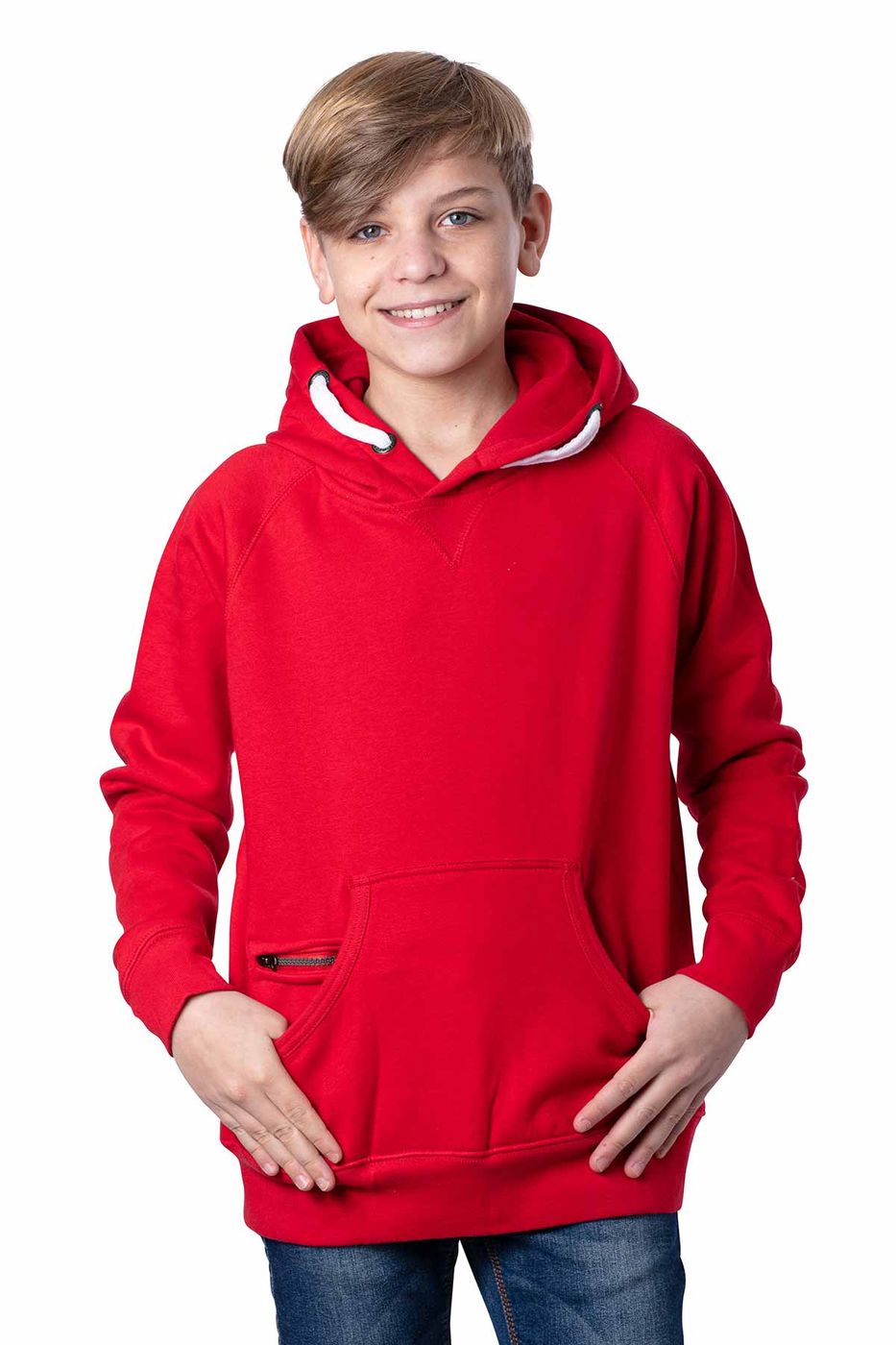 Kinder Hoodie Rot