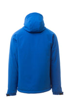 Winterjacke Herren gefüttert mit verstellbarer Taille in Blau