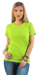 Damen Basic T-Shirt Sunset