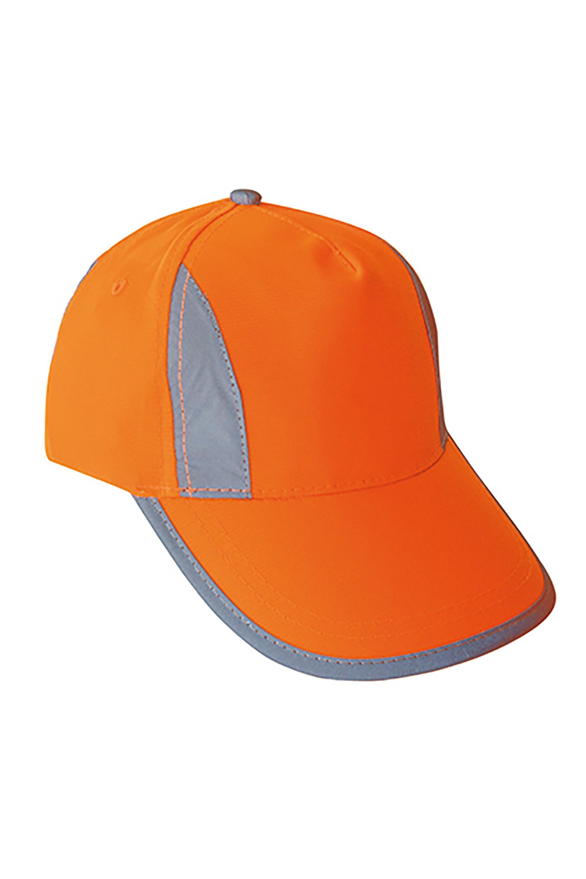 Kinder Warnschutz Cap mit Reflexstreifen in Gelb / Orange KX054K