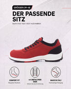 Herren Sicherheitshalbschuh Arbeitsschuh S3 Get Force Low