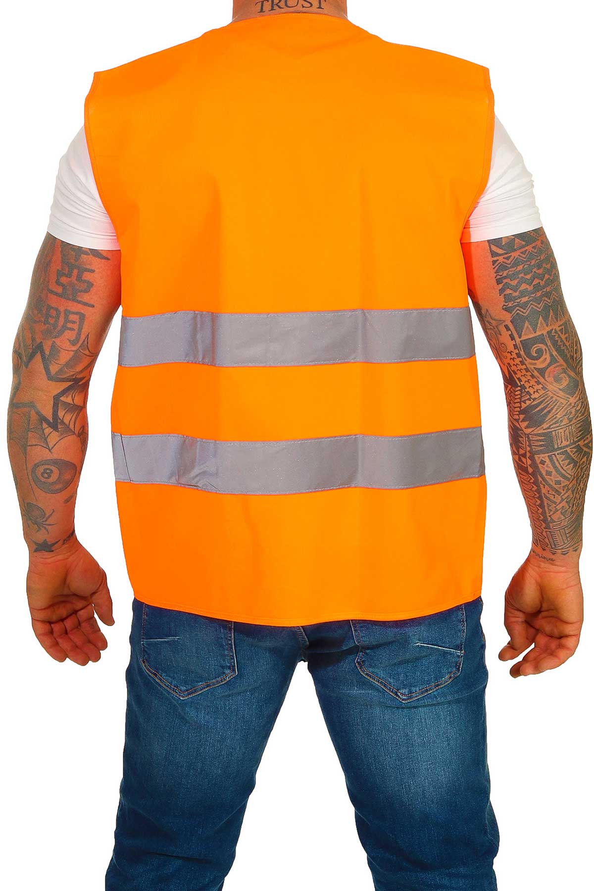 Unisex Sicherheitsweste mit Reflex