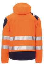 Herren Kapuzenjacke Arbeit Orange Große Größen