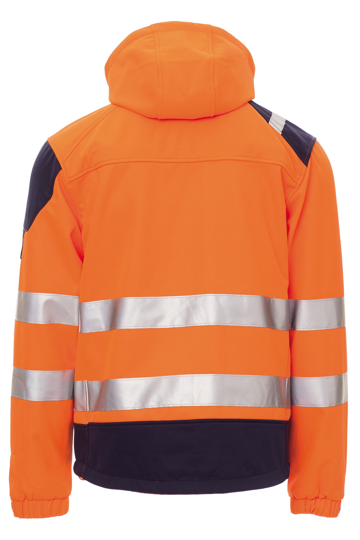 Herren Kapuzenjacke Arbeit Orange Große Größen