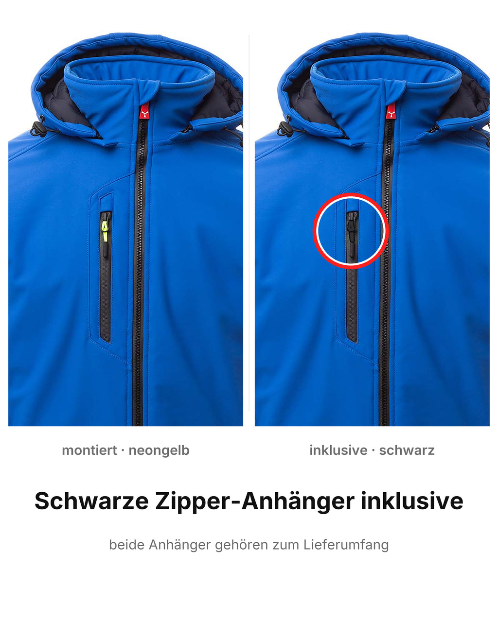 Softshelljacke Herren gefüttert Winter Arbeitsjacke Stehkragen Creek Pad