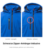 Softshelljacke Herren gefüttert Winter Arbeitsjacke Stehkragen Creek Pad