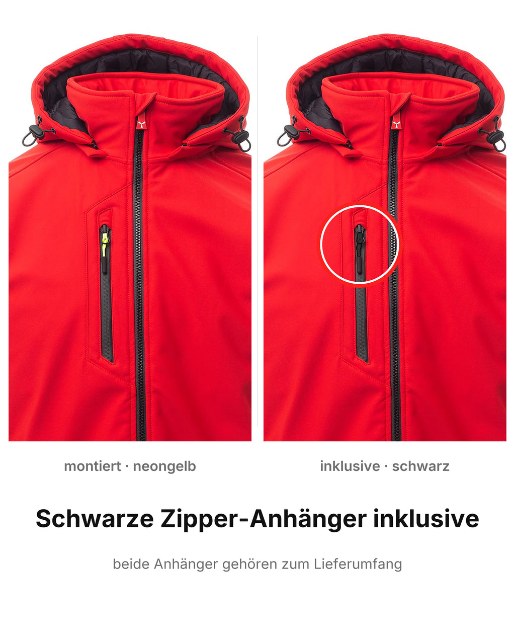 Softshelljacke Herren gefüttert Winter Arbeitsjacke Stehkragen Creek Pad