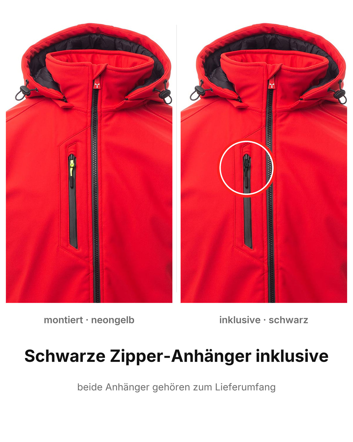 Softshelljacke Herren gefüttert Winter Arbeitsjacke Stehkragen Creek Pad