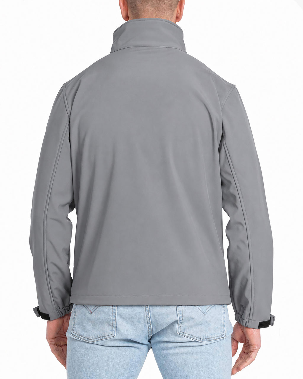 Herren Softshelljacke tailliert mit Stehkragen Arbeitsjacke Dublin