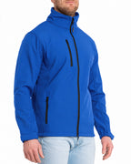 Herren Softshelljacke tailliert mit Stehkragen Arbeitsjacke Dublin