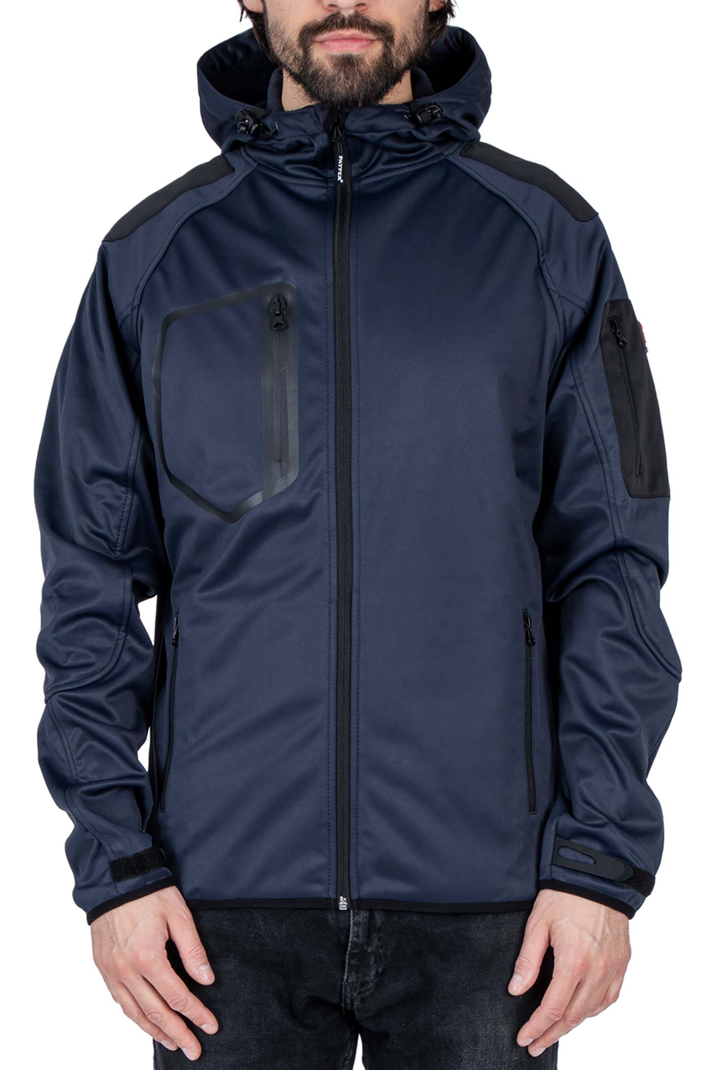 Herren Softshelljacke wasserfest in Dunkelblau