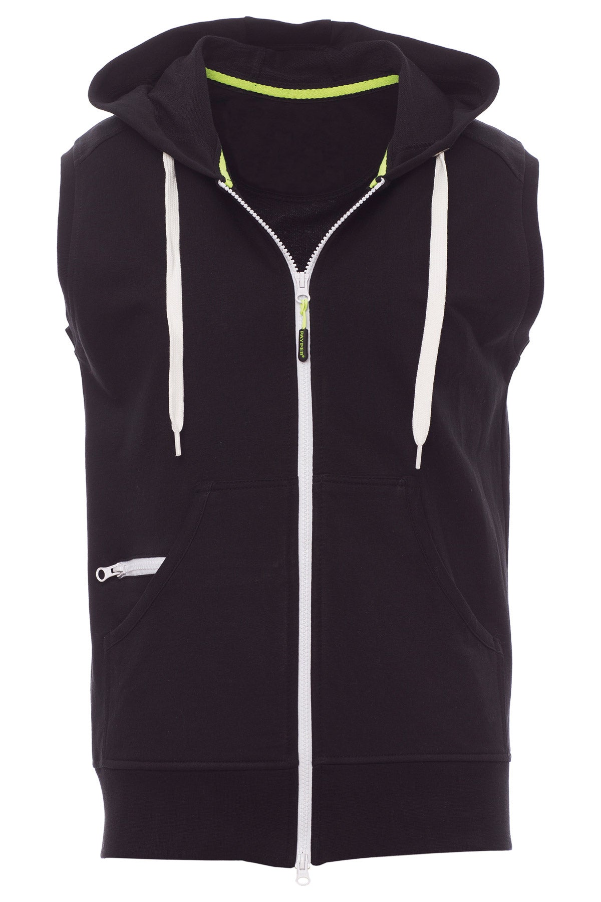 Herren Zip-Hoodie Schwarz