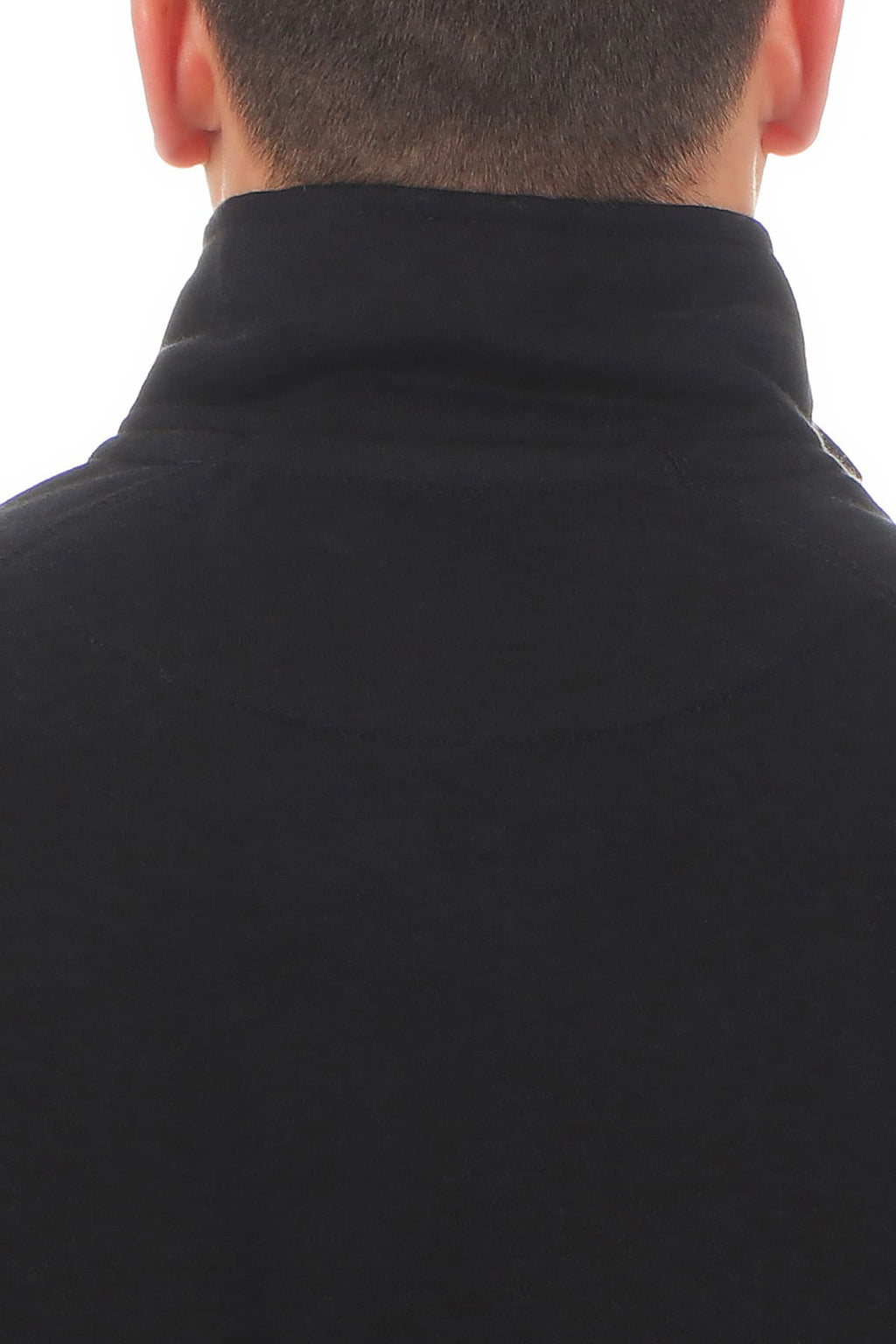 Pullover mit guter Passform in Schwarz