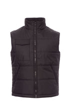 Herren Steppweste mit funktionalen Taschen in Schwarz