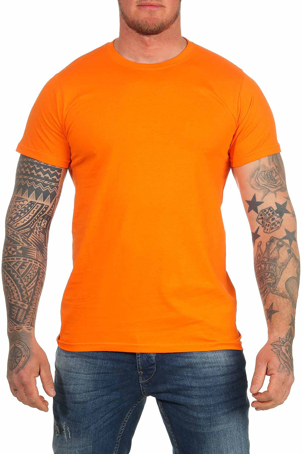 Herren 5er Pack Rundhals T-Shirt