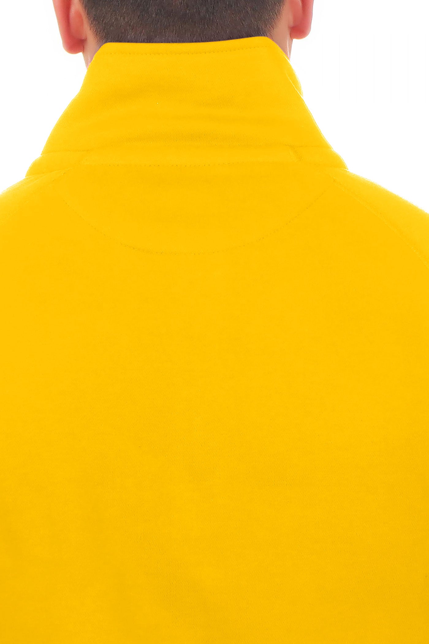 Männer Arbeitsjacke aus Stoff in Gelb