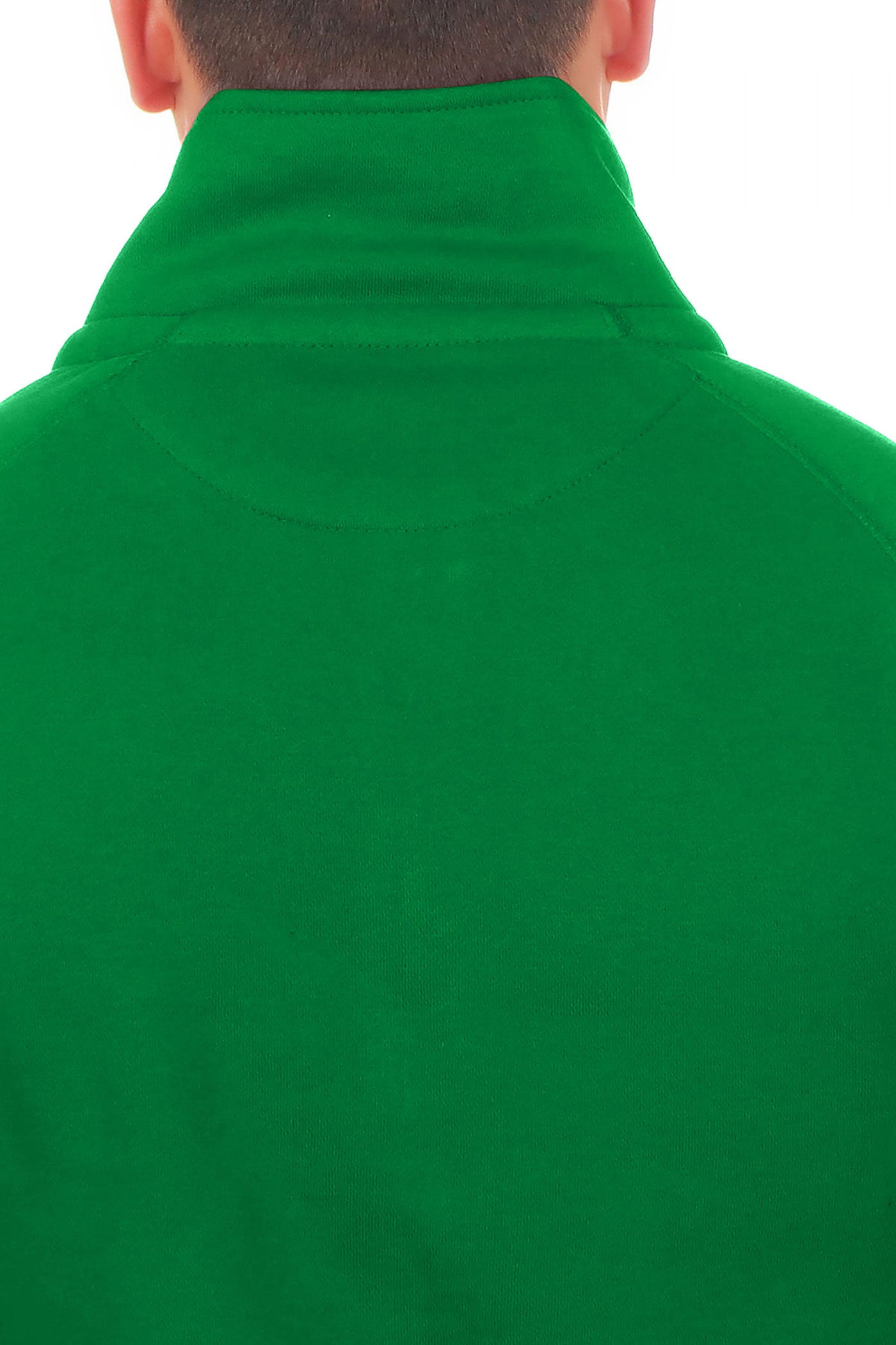 Männer Arbeitsjacke aus Stoff in Gelbgrün