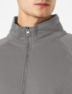 Herren Sweatjacke mit hohem Kragen