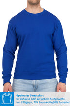 Langarm Sweatshirt für Herren