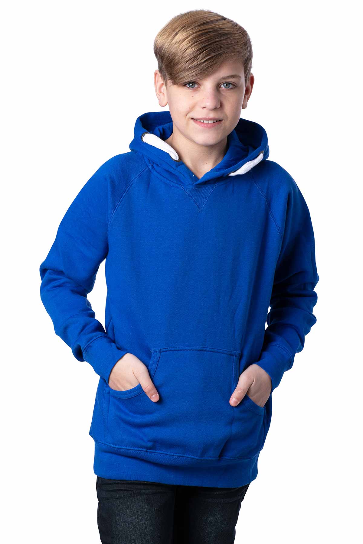 Kapuzensweatshirt Blau