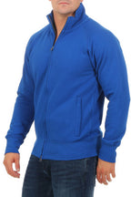 Sweatjacke für Männer Basic in Blau