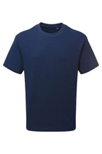 Herren T-Shirt Basic mit dickem Stoff in Dunkelblau