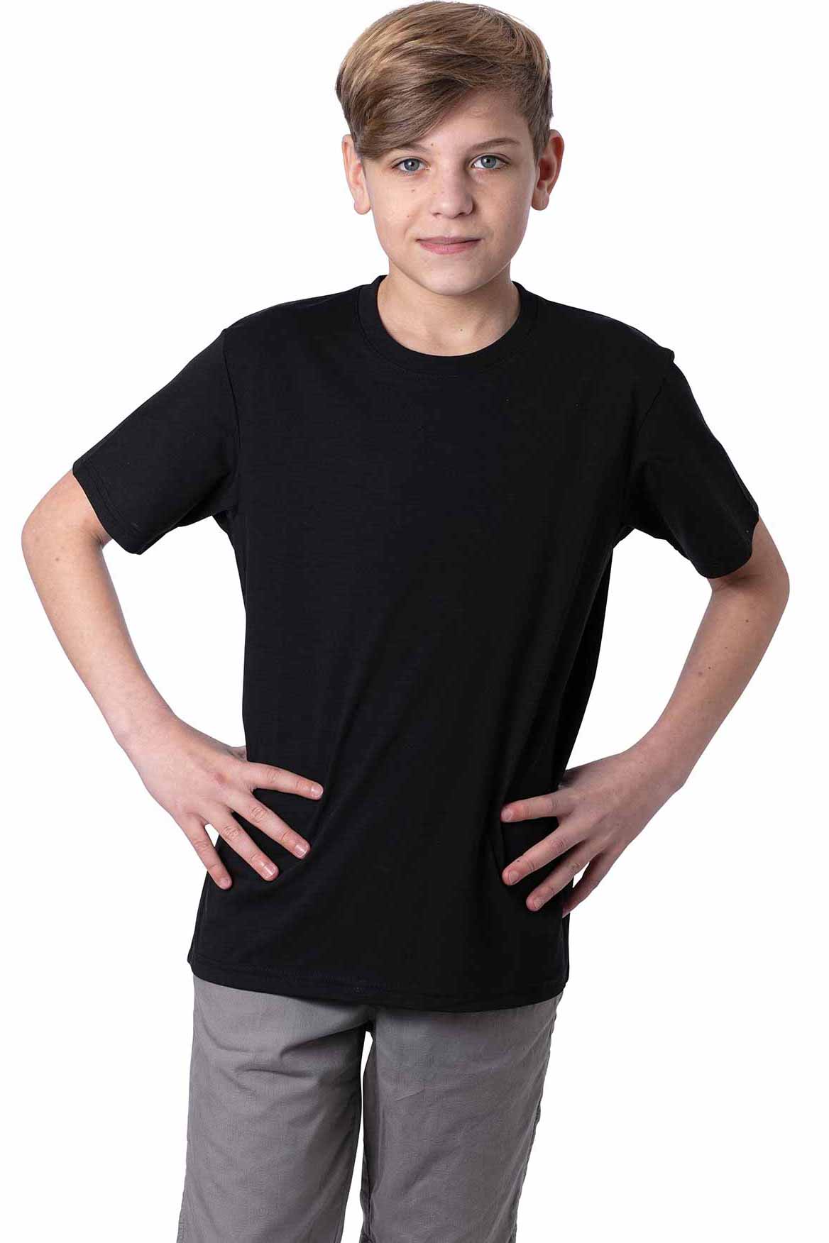 Unifarben Basic T-Shirt günstig