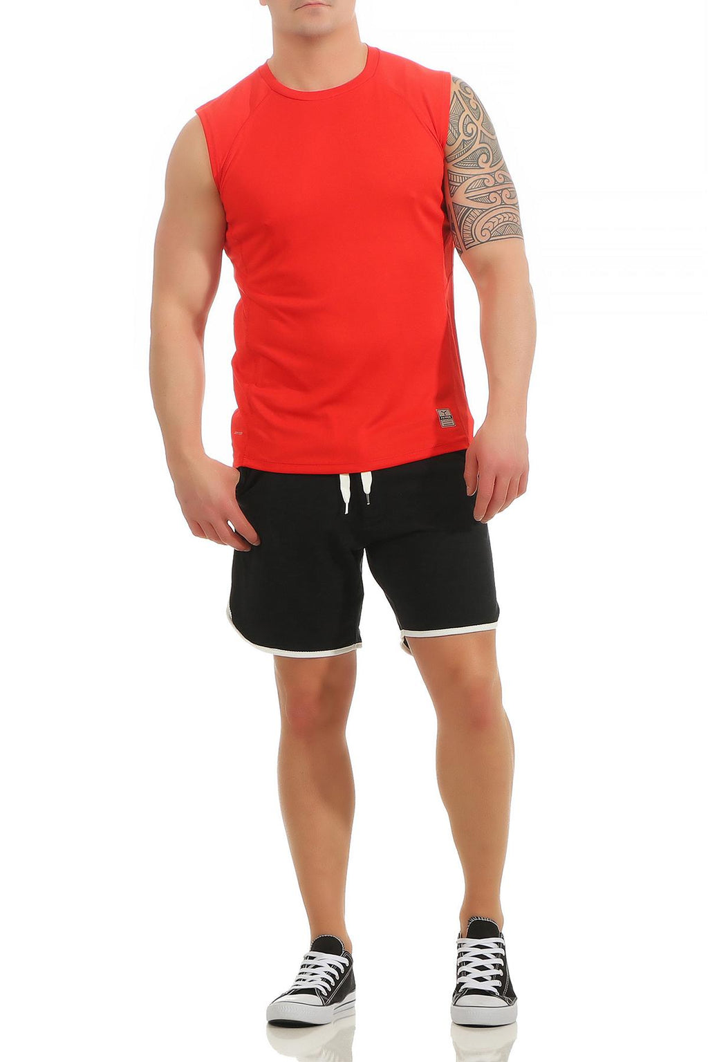 Sportshirt fuer Maenner in Rot