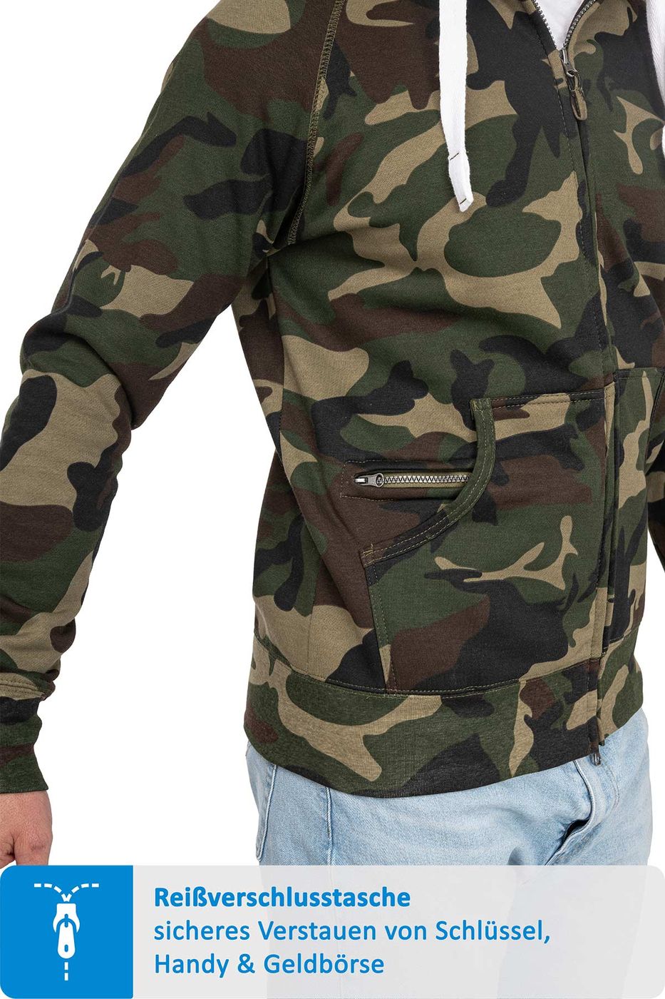 Bundeswehr Jacke aus Stoff
