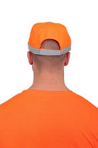 Unisex Warnschutzcap mit Klettverschluss Gelb