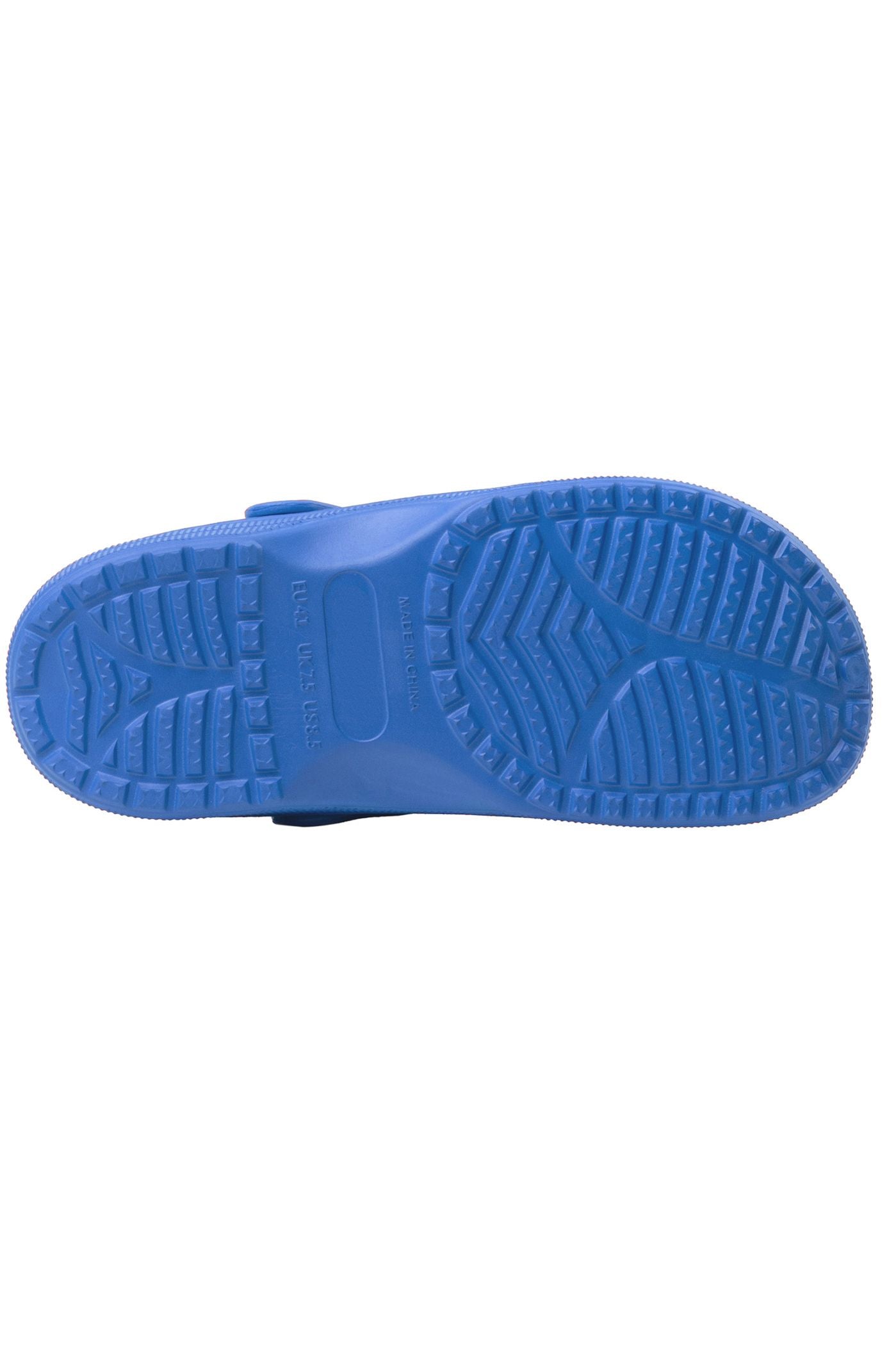 hochwertige Gummiclogs für Daheim mit robuster Sohle in Blau