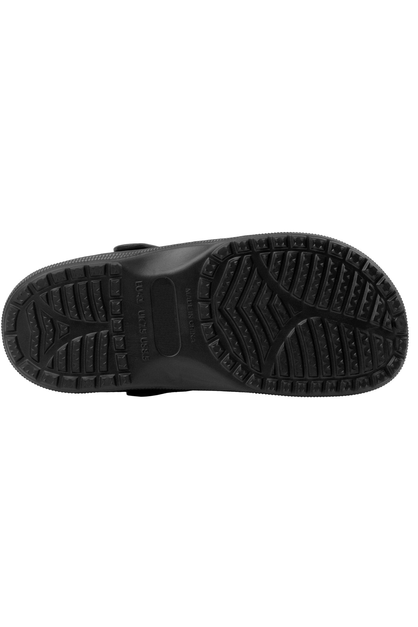 hochwertige Gummiclogs für Daheim mit robuster Sohle in Schwarz