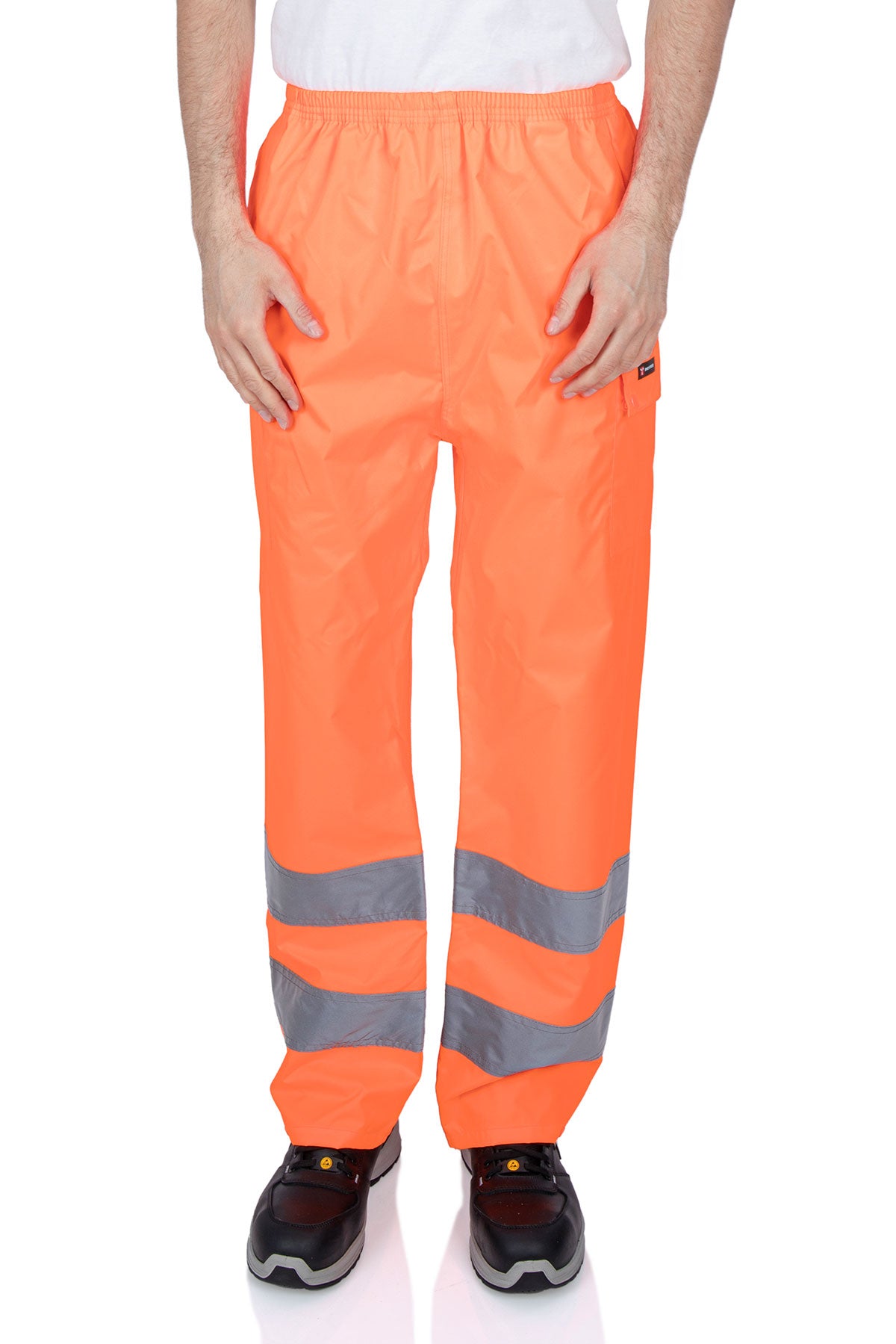 Gut sichtbare Regenhose