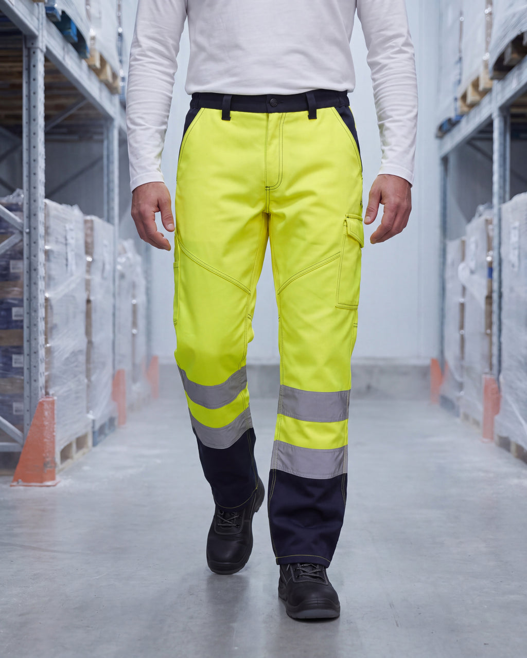 Herren Warnschutzhose gefüttert Charter Polar