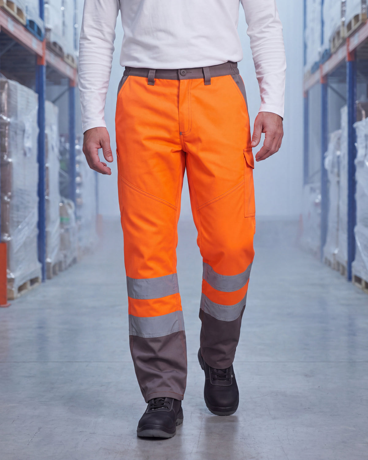 Herren Warnschutzhose gefüttert Charter Polar