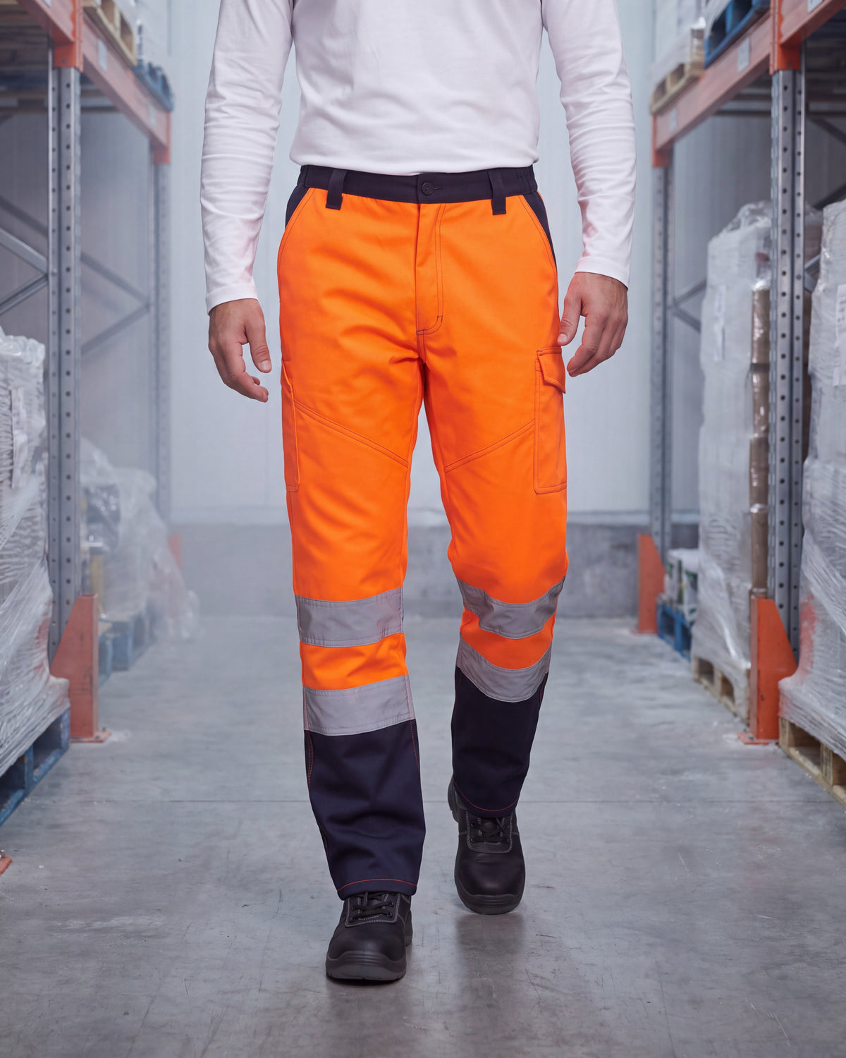 Herren Warnschutzhose gefüttert Charter Polar