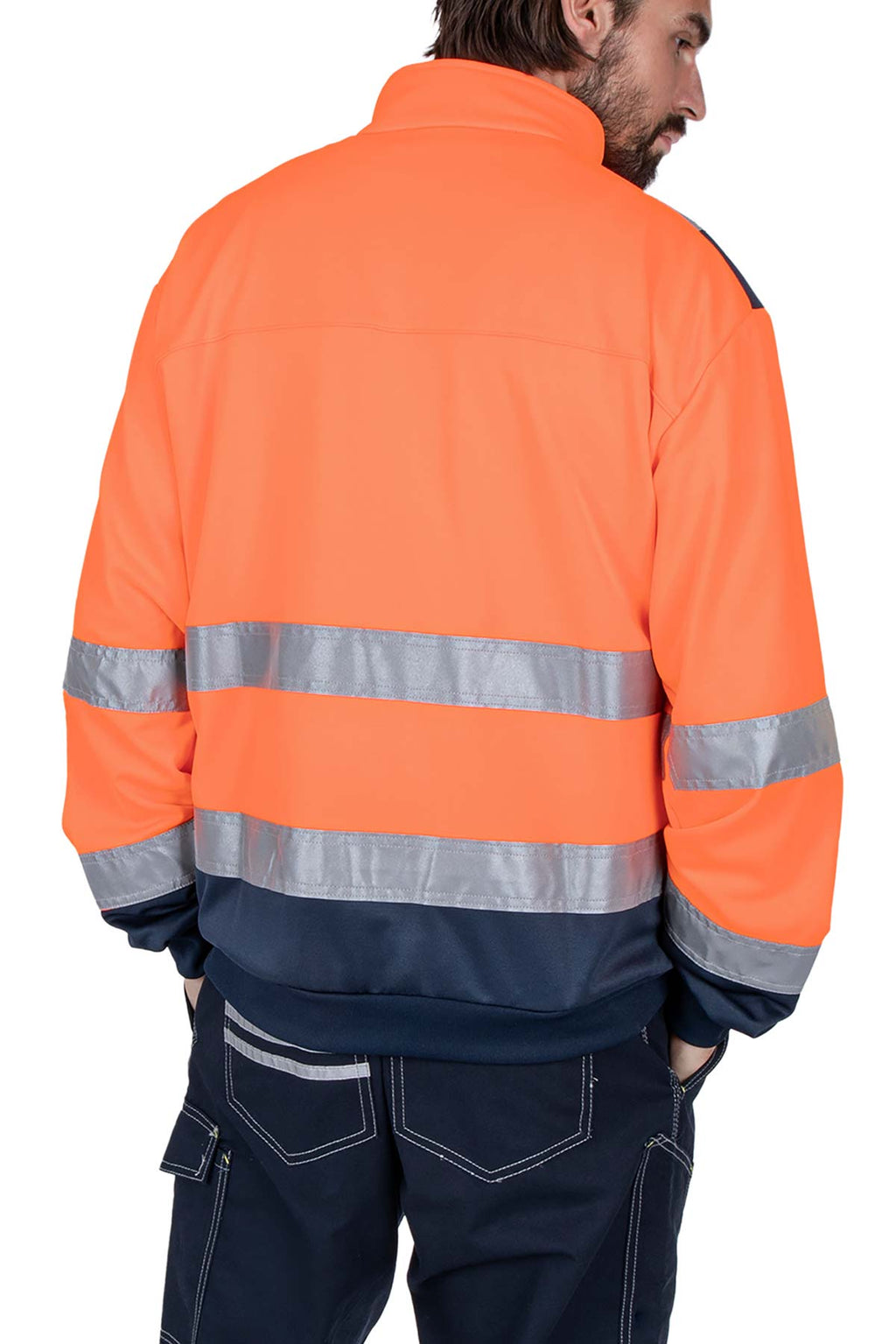 Gut sichtbarer Arbeitspullover EN ISO Klasse 2