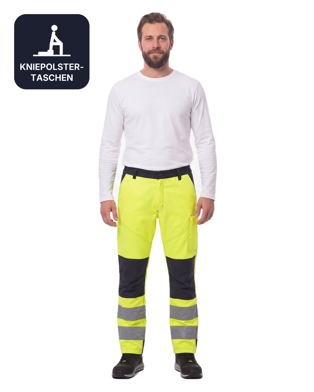 Herren Warnschutz Bundhose Charter Tech
