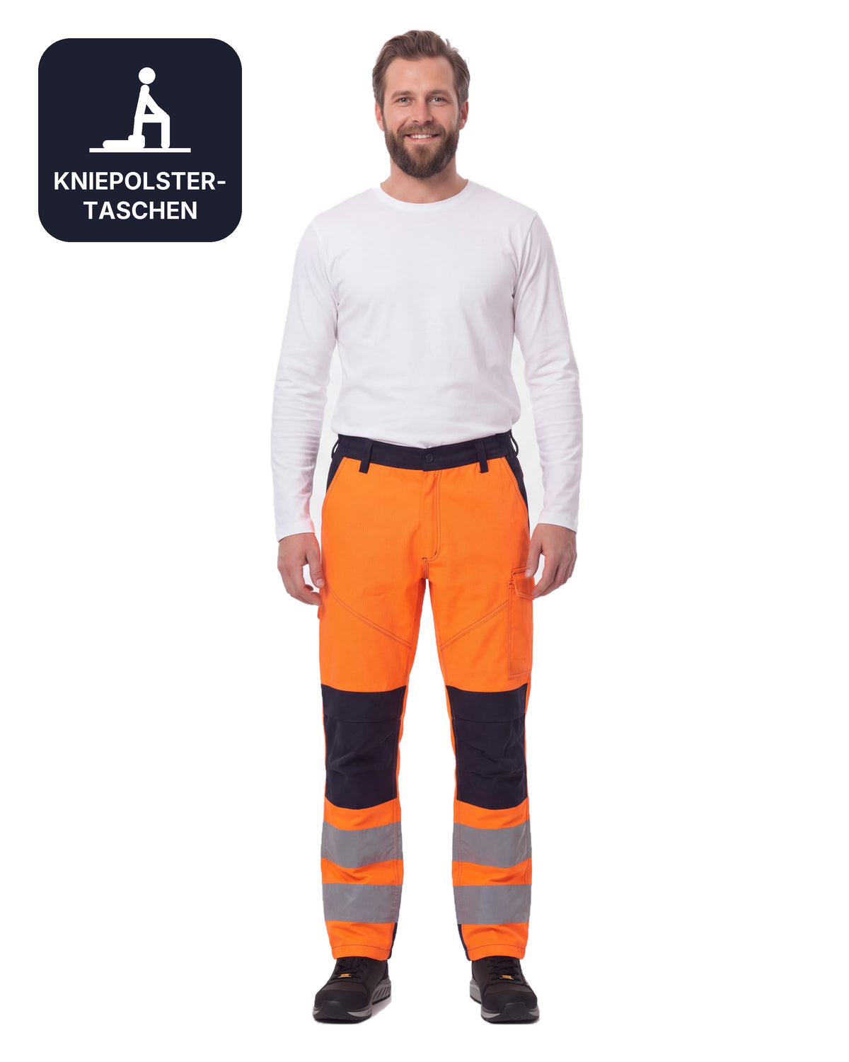 Herren Warnschutz Bundhose Charter Tech