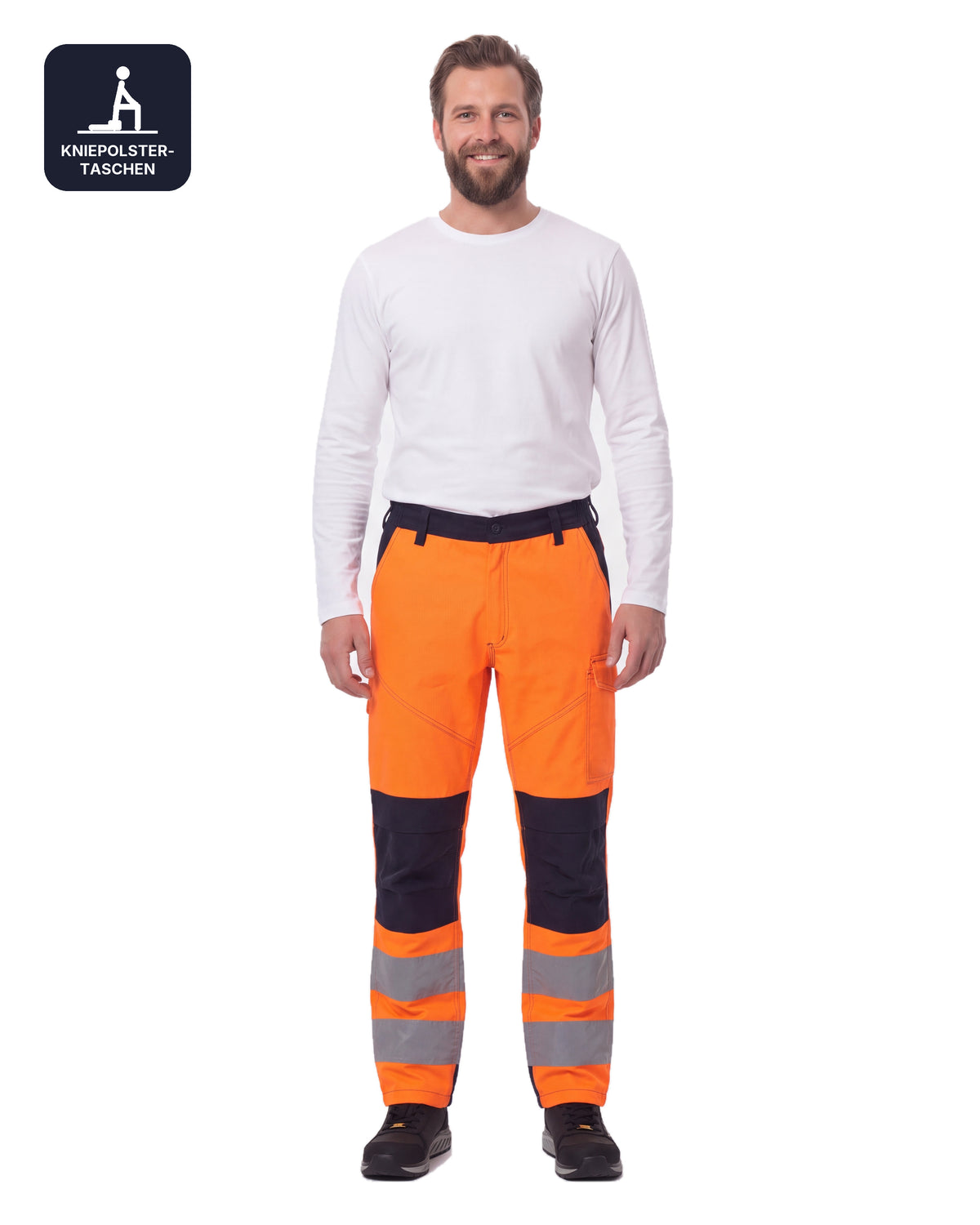Herren Warnschutz Bundhose Charter Tech
