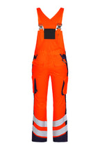 Damen Warnschutz Latzhose Safety Light