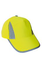 Warnschutzmuetze mit Reflexstreifen