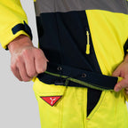 Herren Warnschutz Softshelljacke Wind- und Wasserabweisend EN ISO 20471 Klasse 2 Antares