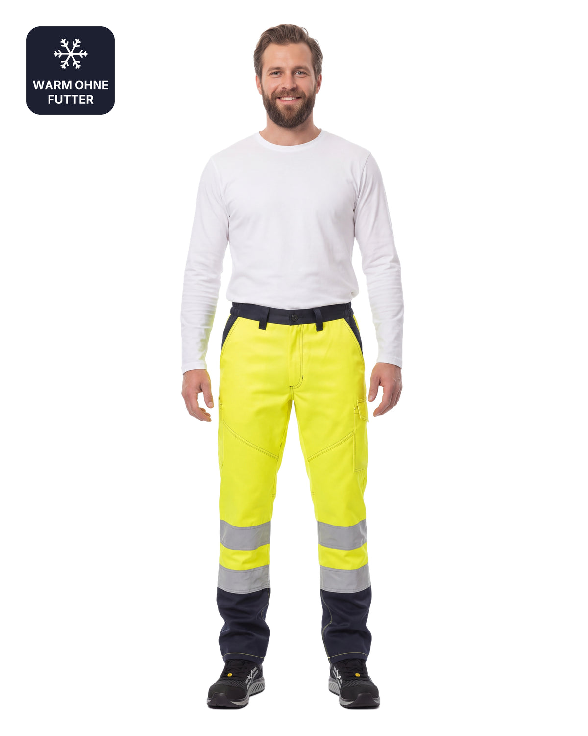 Herren Warnschutzhose Winter Charter