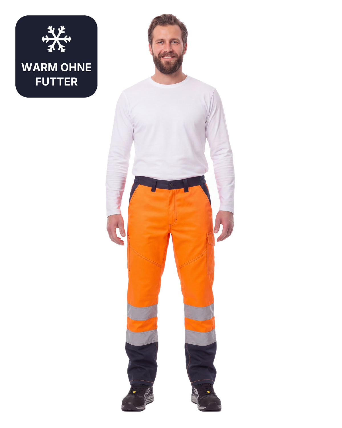 Herren Warnschutzhose Winter Charter